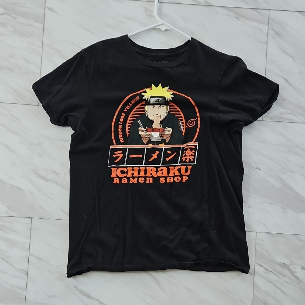 Ichiraku Ramen Shop Black Graphic Tee